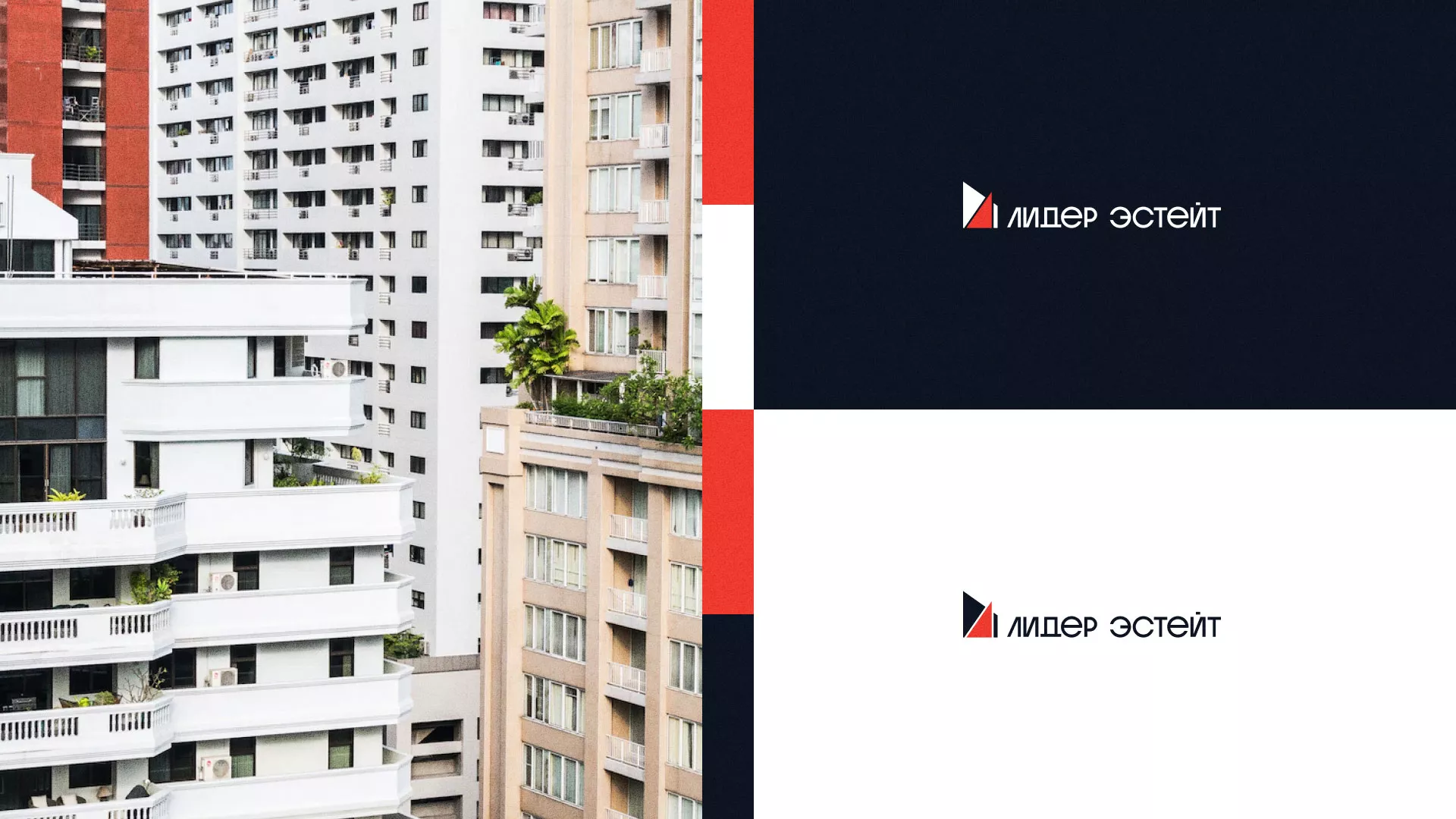Сделали логотип для агентства недвижимости «Лидер Эстейт» в Шлиссельбурге