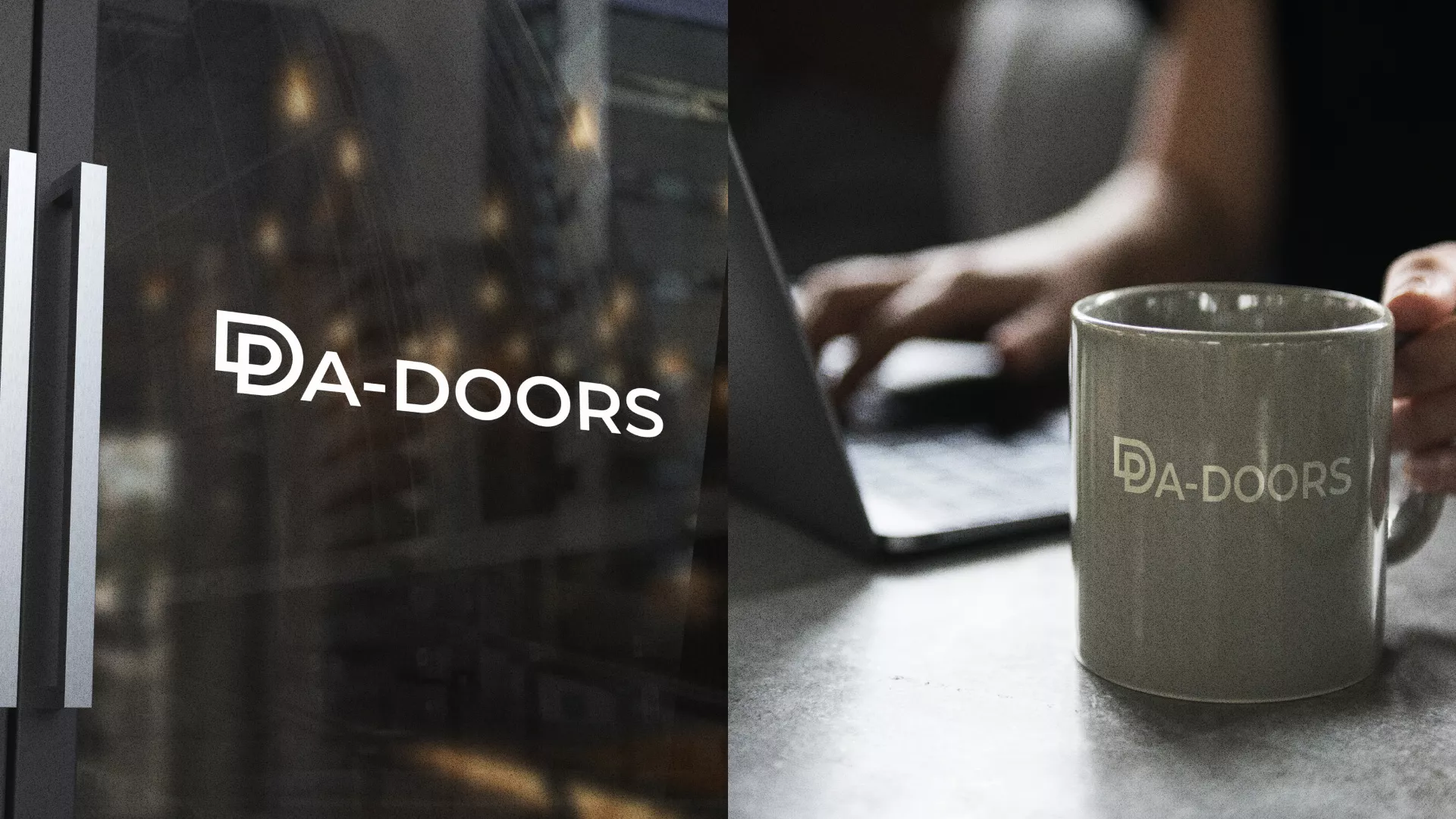 Создание логотипа компании «DA-DOORS» в Шлиссельбурге
